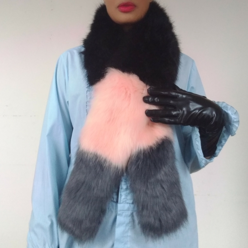 Steve Madden Faux Fur Scarf